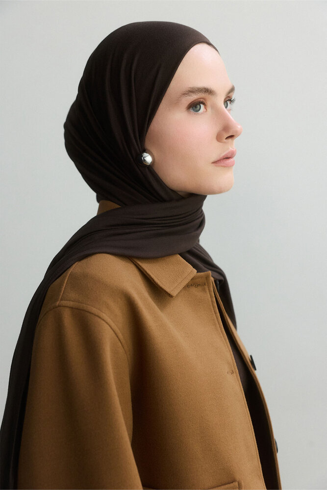 BE BLUE - ACI KAHVE BAMBU PENYE ŞAL