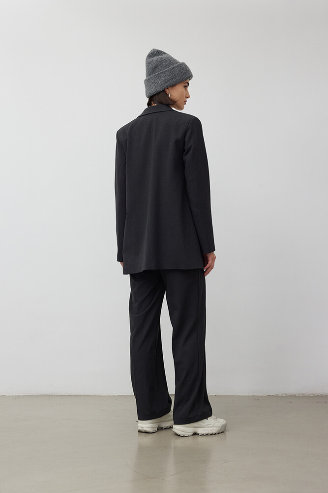 BE BLUE - ANTRASİT KLASİK BLAZER
