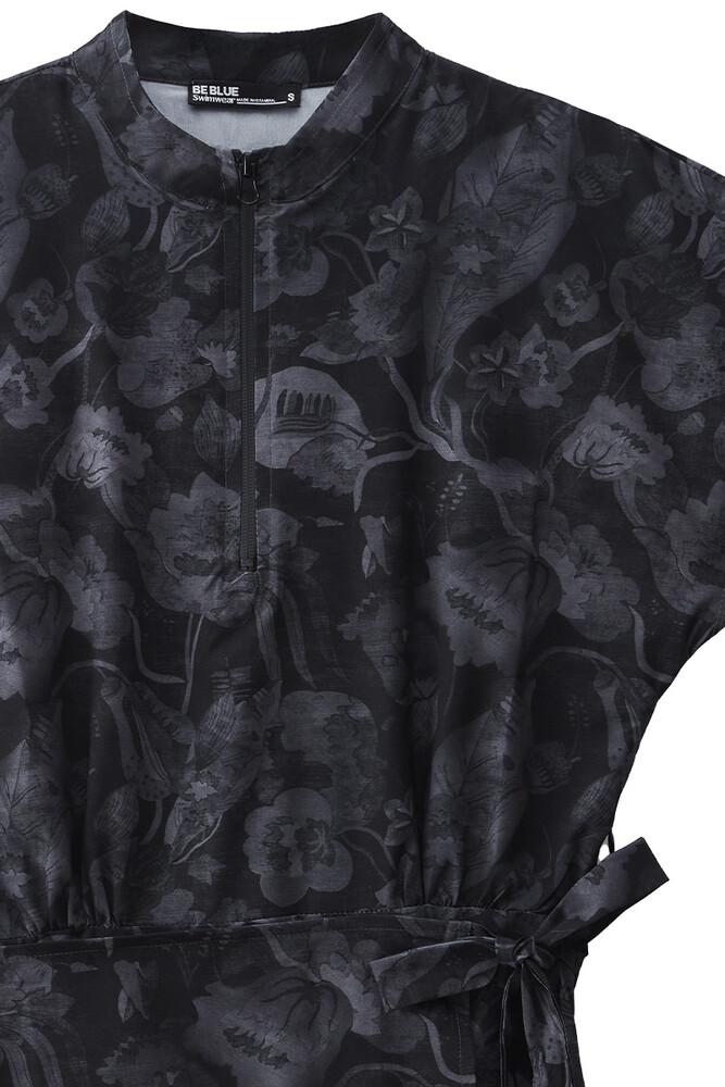 BE BLUE - ANTRASİT RETRO TESETTÜR MAYO JİLE