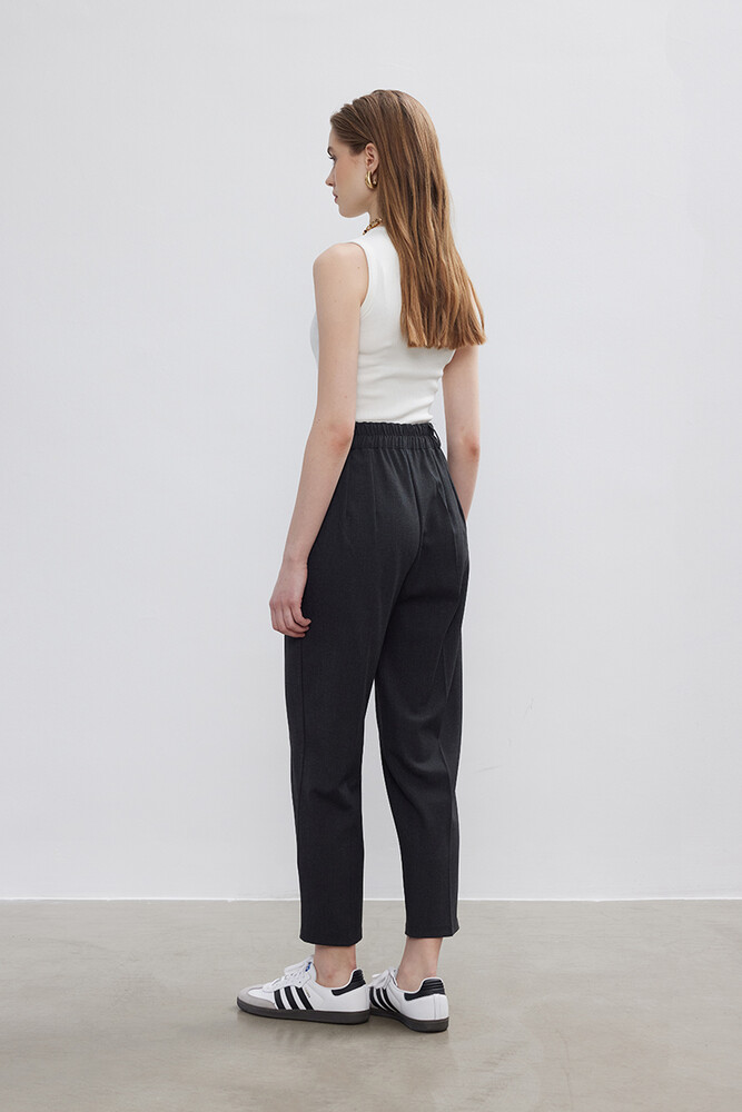 BE BLUE - ANTRASİT ÜTÜ İZLİ PANTOLON