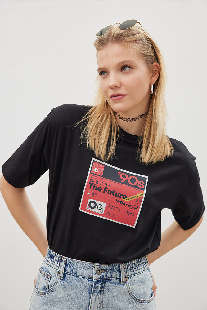 BE BLUE - BACK TO THE FUTURE T-SHIRT