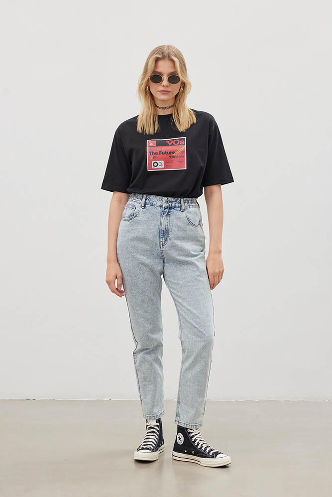 BE BLUE - BACK TO THE FUTURE T-SHIRT