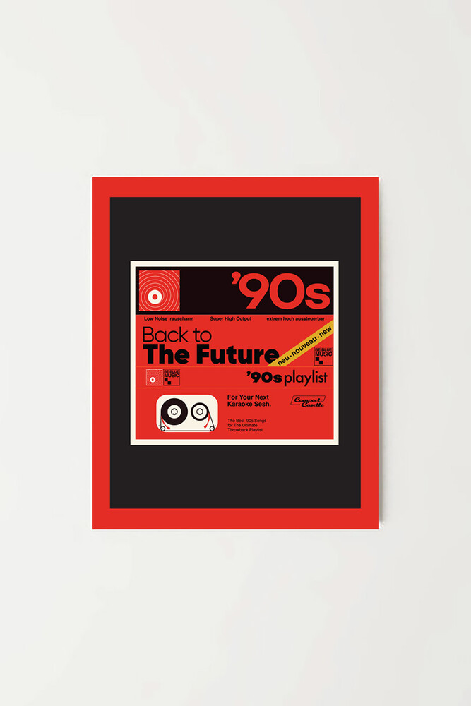 BE BLUE - BACK TO THE FUTURE T-SHIRT