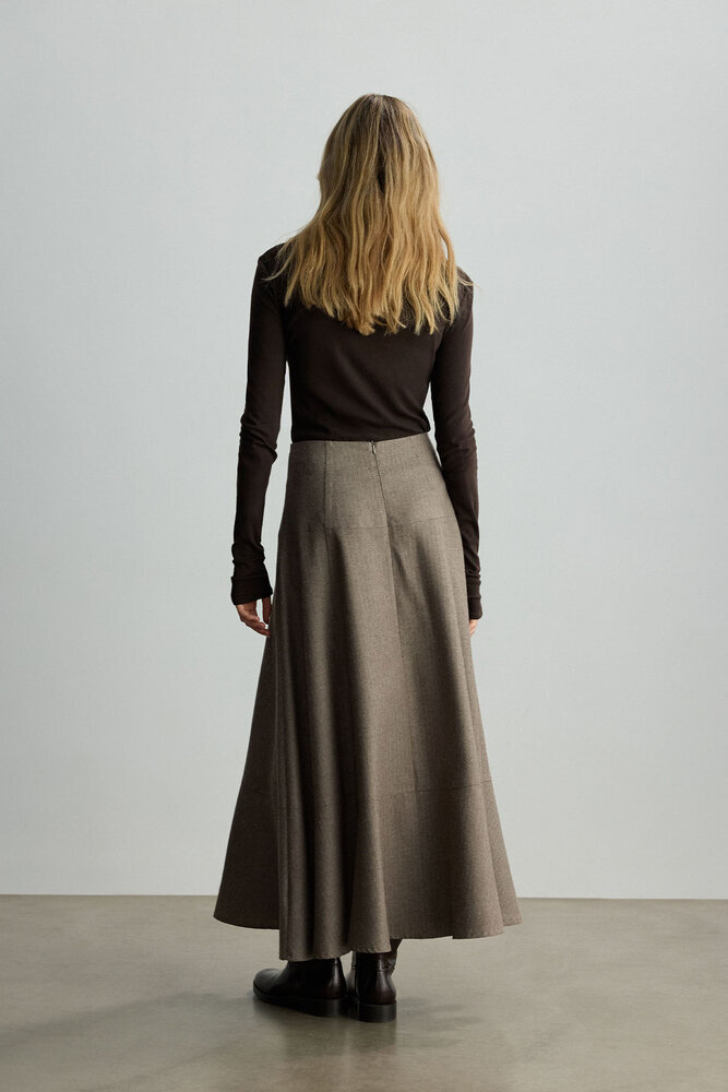 BE BLUE - BALIKSIRTI KORSAJ DETAYLI ETEK