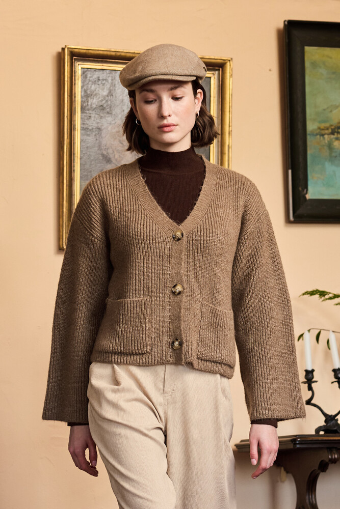 BE BLUE - BEJ CEP DETAYLI HIRKA