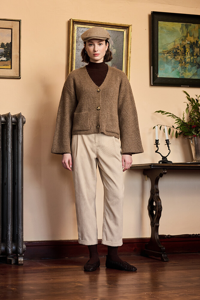 BE BLUE - BEJ CEP DETAYLI HIRKA