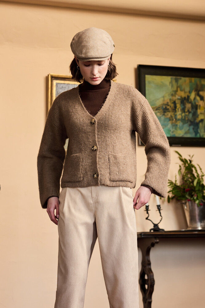 BE BLUE - BEJ CEP DETAYLI HIRKA