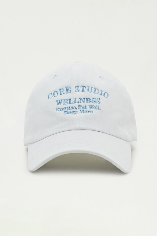BEYAZ CORE STUDIO ŞAPKA - Thumbnail