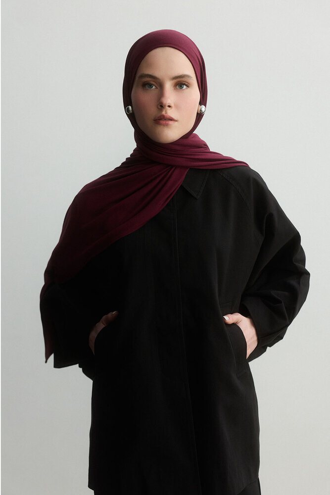 BE BLUE - BORDO BAMBU PENYE ŞAL (1)