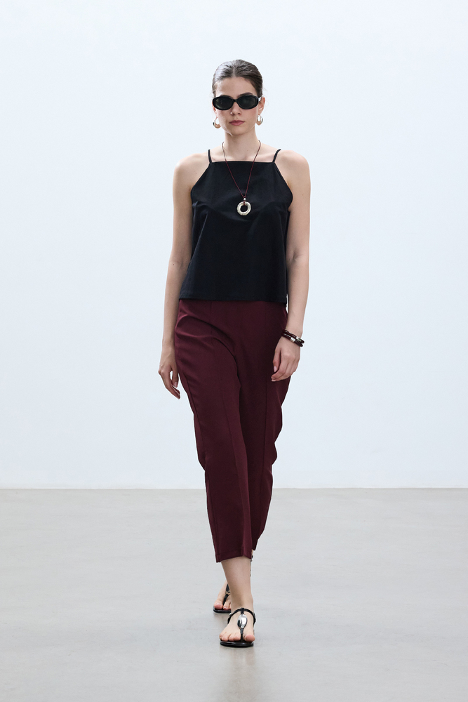 BE BLUE - BORDO FLARE PANTOLON