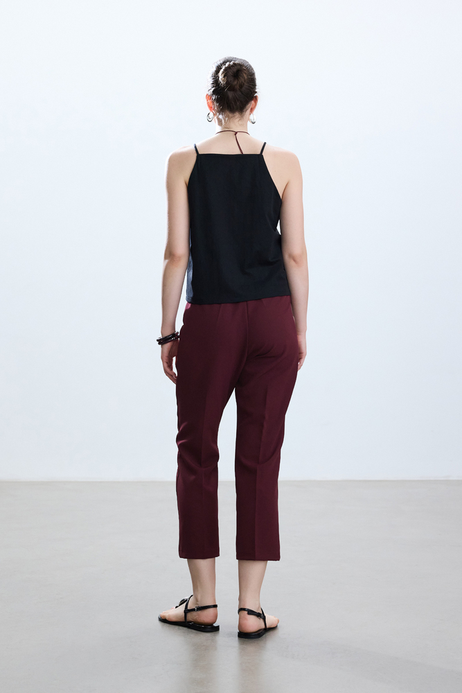 BE BLUE - BORDO FLARE PANTOLON