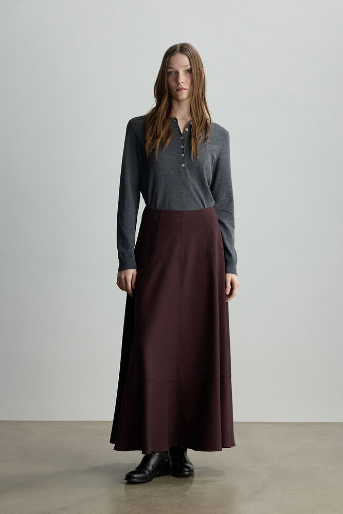 BE BLUE - BORDO KORSAJ DETAYLI ETEK