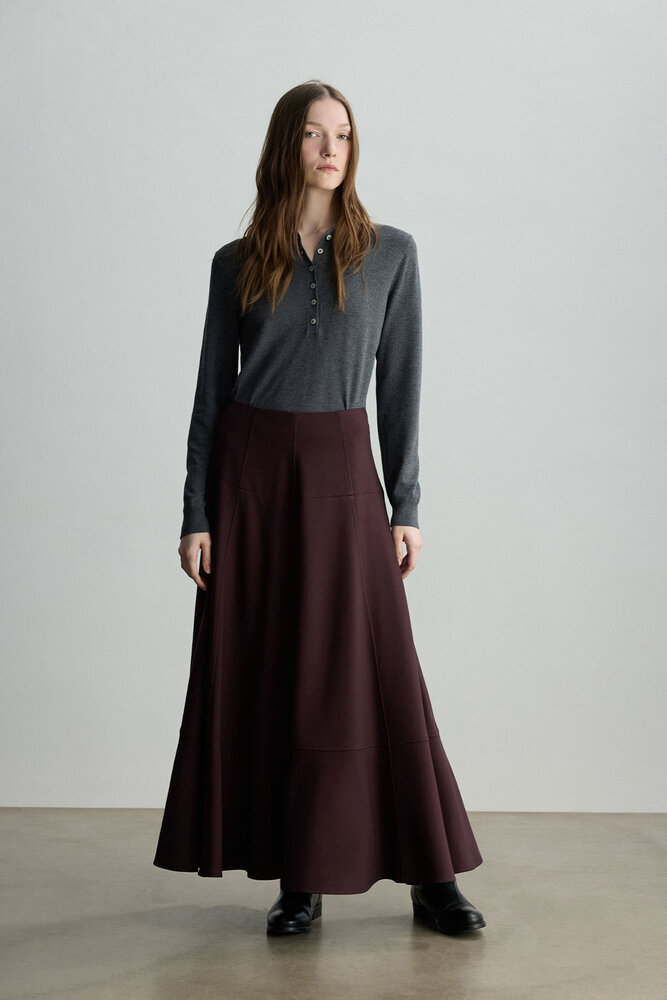 BE BLUE - BORDO KORSAJ DETAYLI ETEK