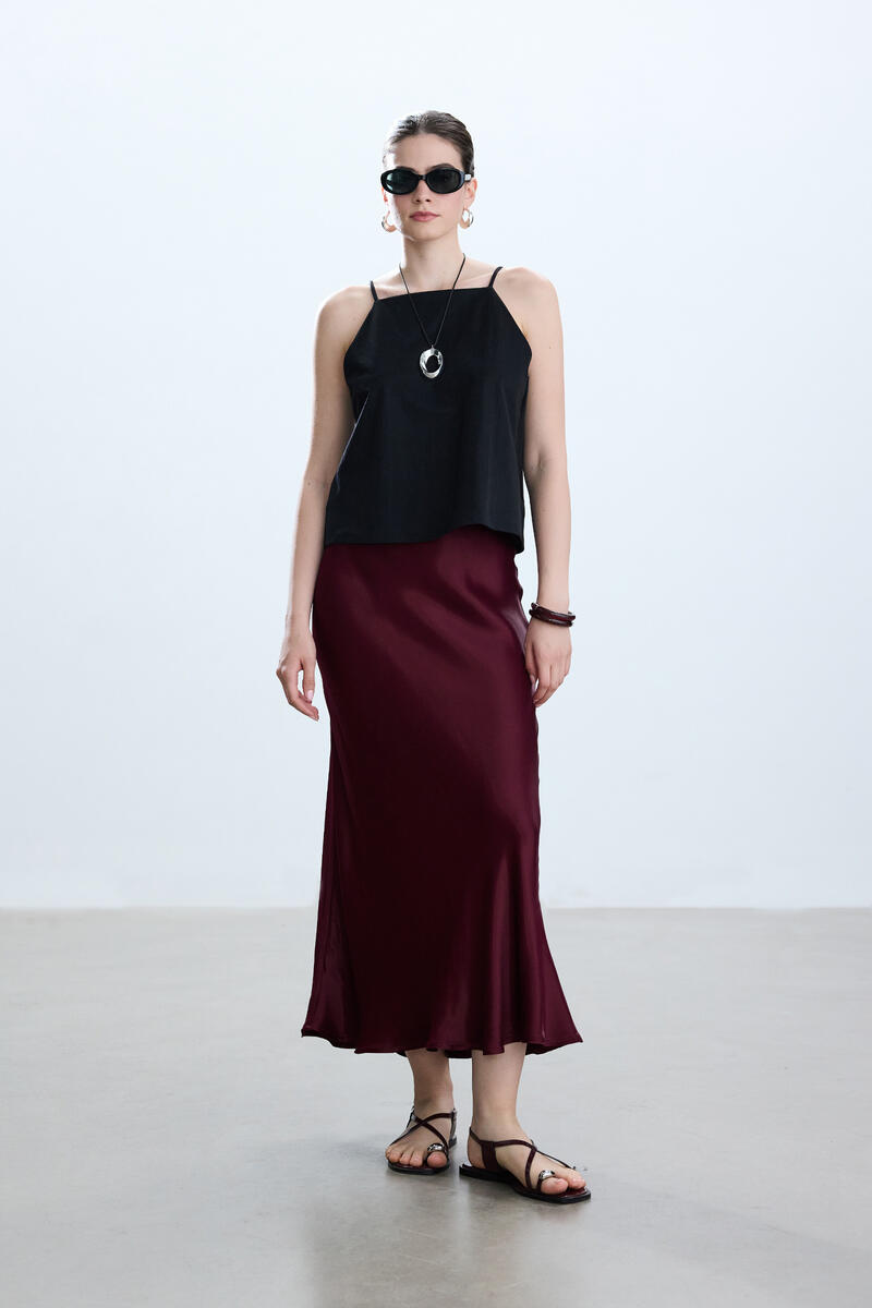 BORDO SATEN ETEK
