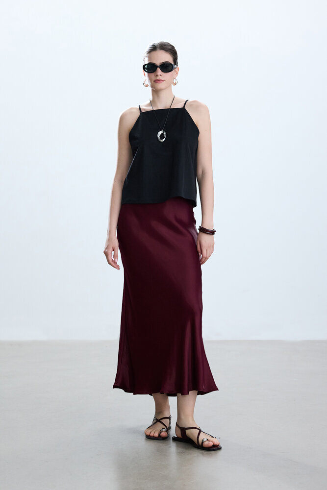 BE BLUE - BORDO SATEN ETEK