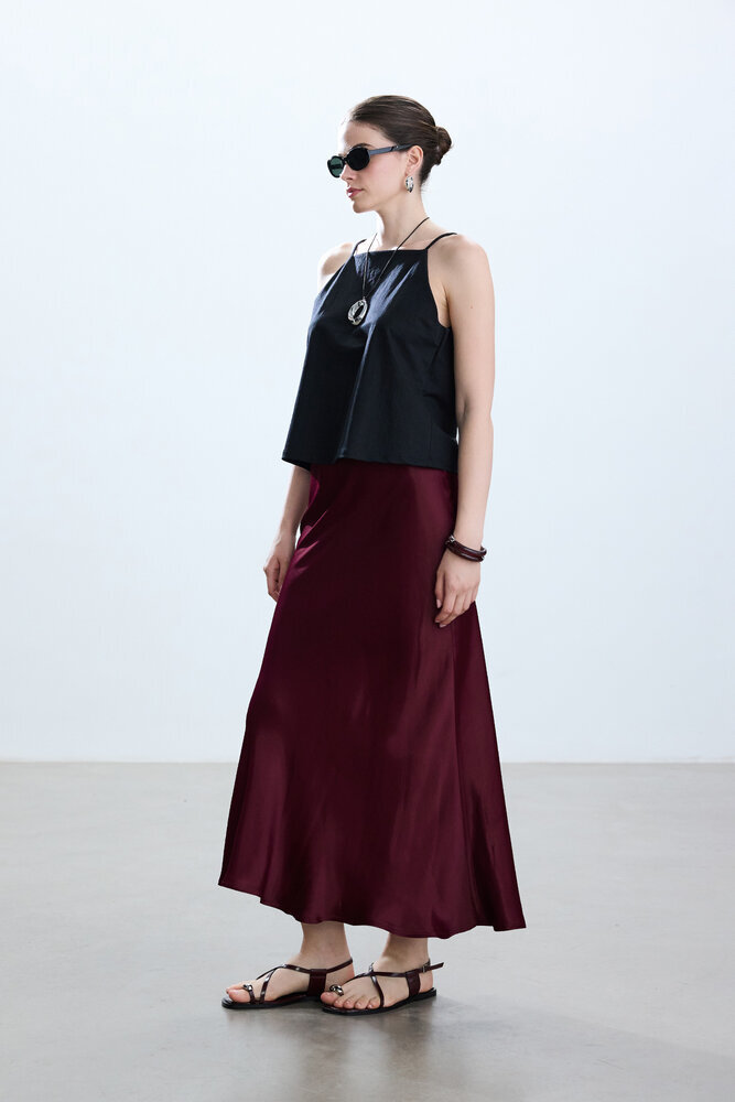 BE BLUE - BORDO SATEN ETEK