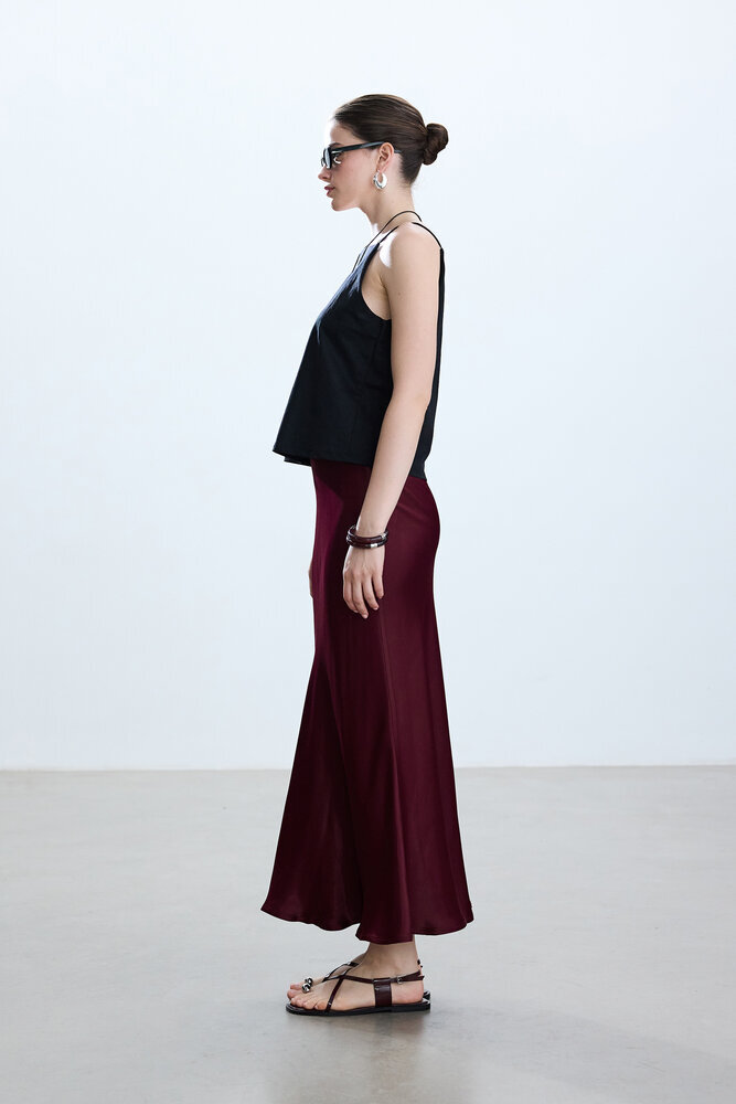 BE BLUE - BORDO SATEN ETEK