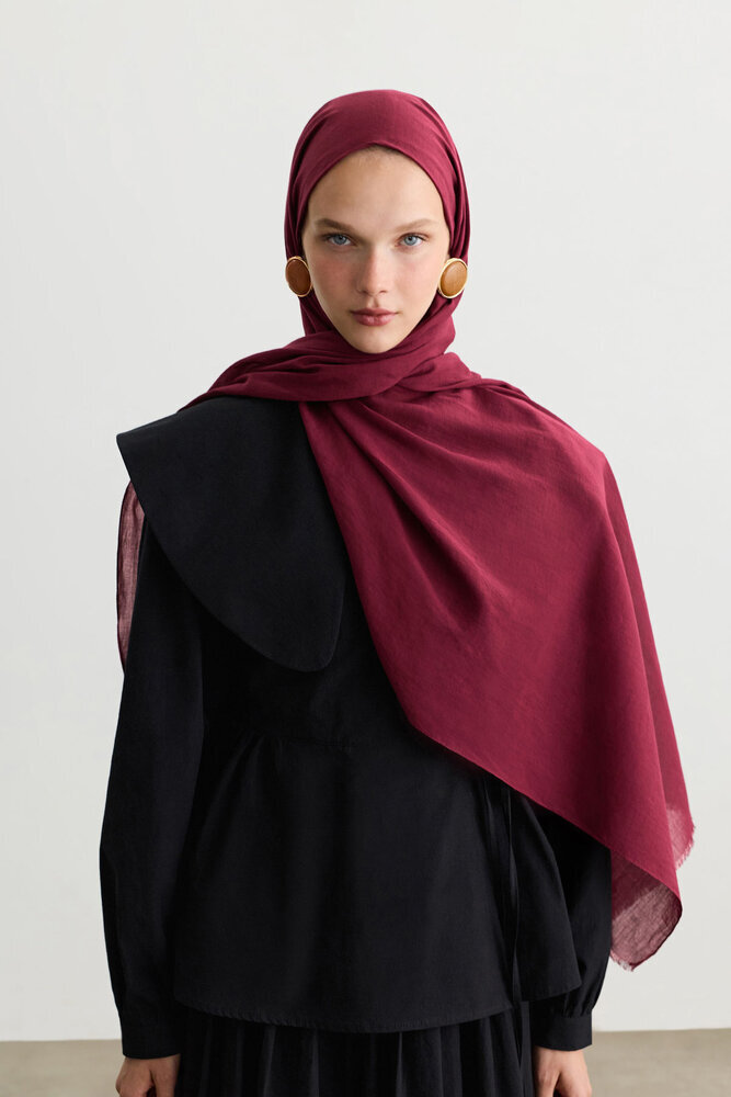 BE BLUE - BORDO SOFT VUAL ŞAL (1)