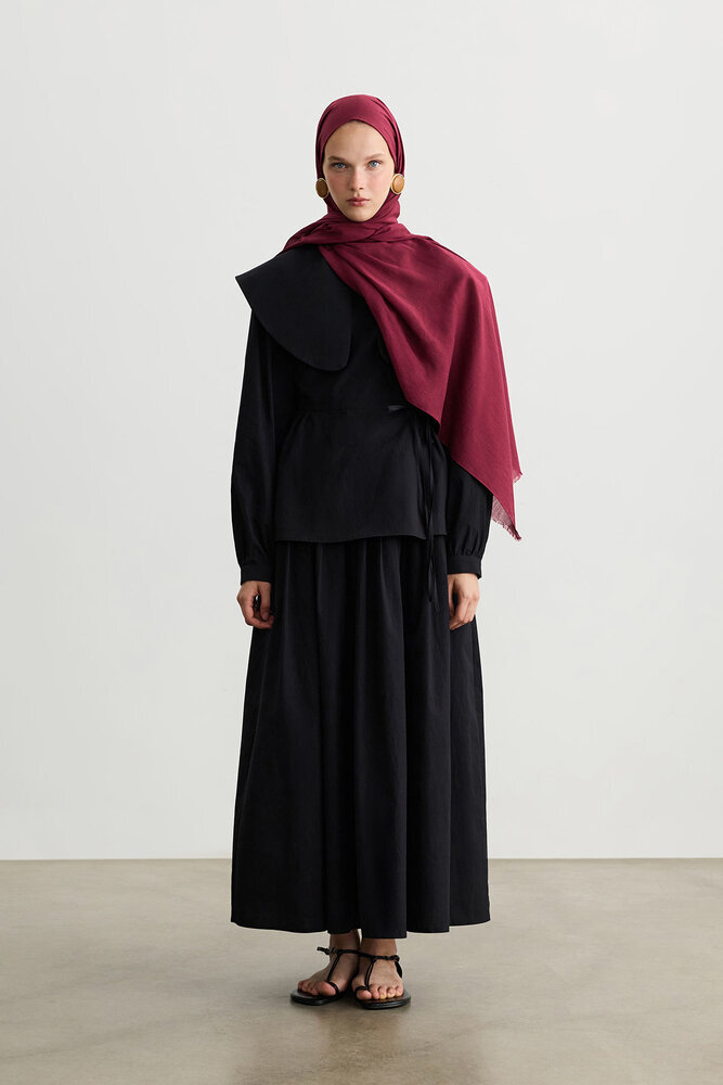 BE BLUE - BORDO SOFT VUAL ŞAL