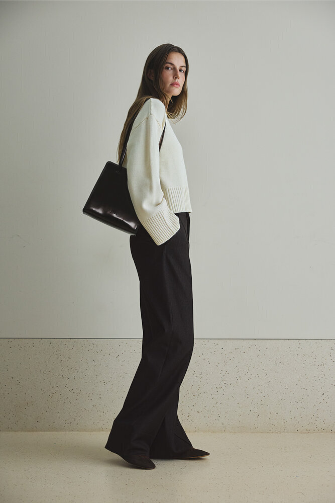 BE BLUE - BRONZE KARE ÇANTA