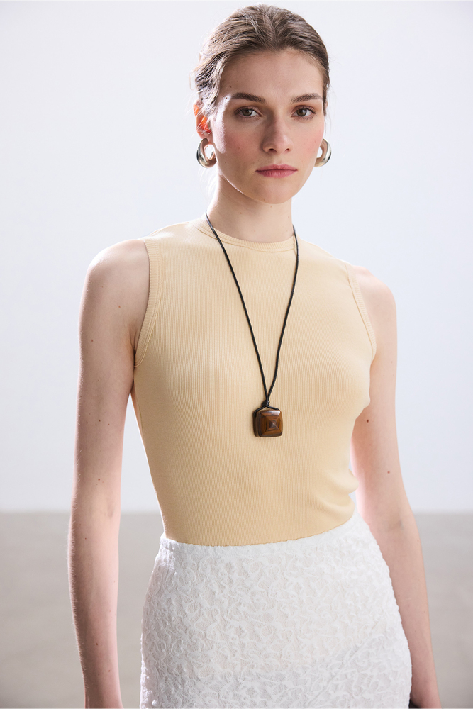 BE BLUE - BUTTER FİTİLLİ ÜST