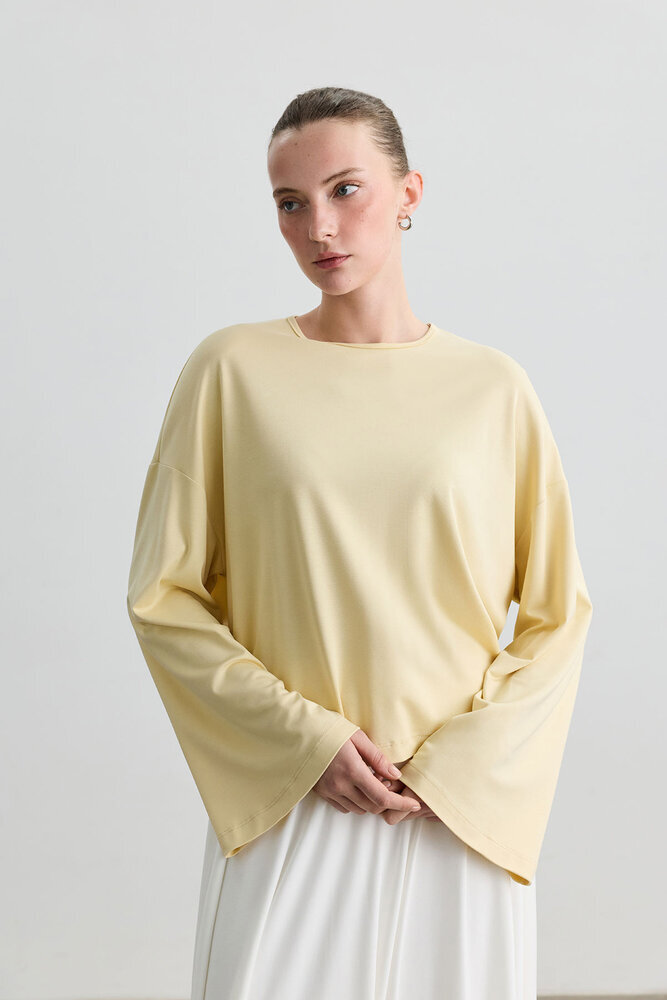 BUTTER KİMONO KOL T-SHIRT - Thumbnail