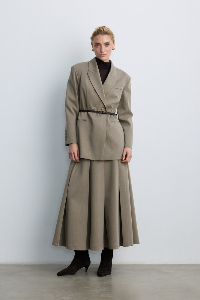 BE BLUE - ÇAĞLA KUŞAKLI BLAZER