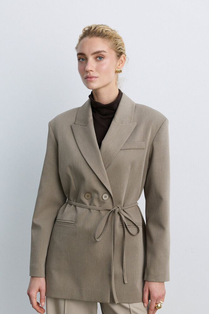 BE BLUE - ÇAĞLA KUŞAKLI BLAZER