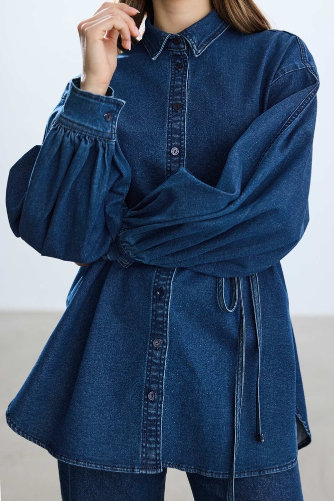 BE BLUE - VINTAGE DENİM GÖMLEK