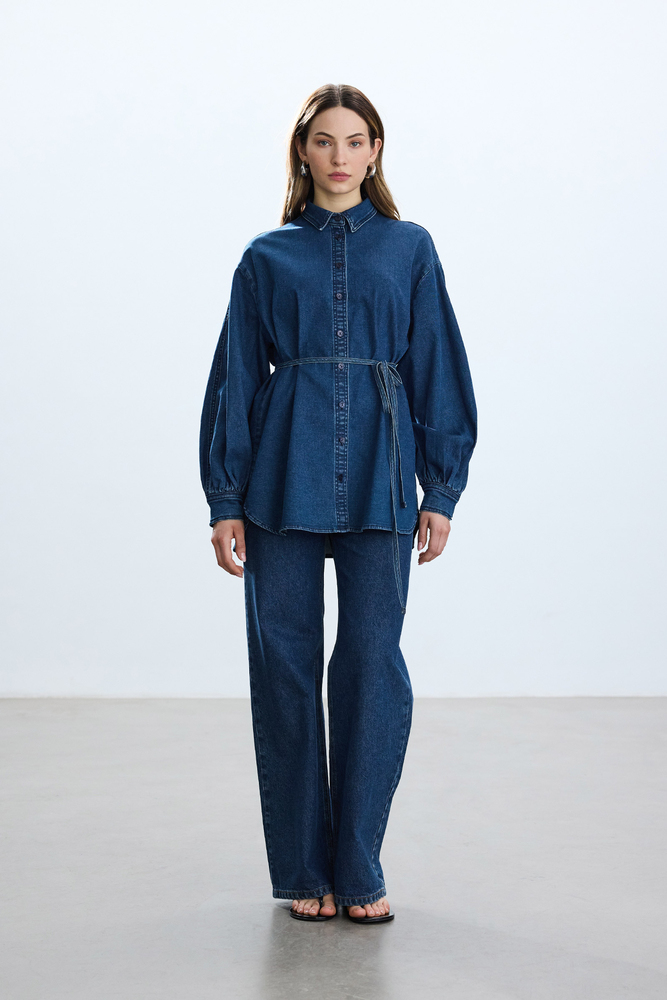 BE BLUE - VINTAGE DENİM GÖMLEK