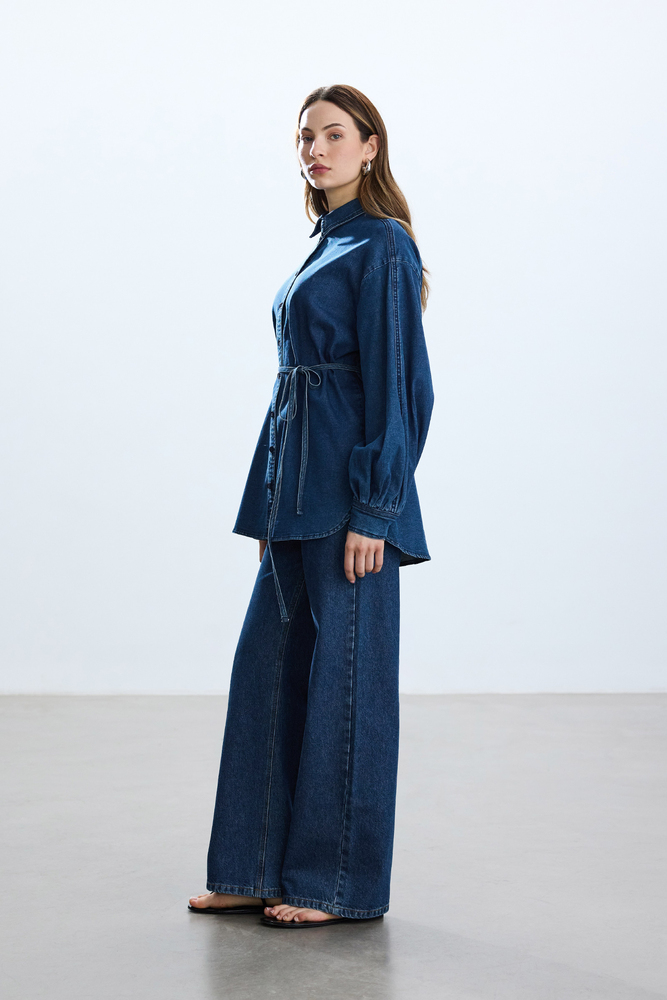 BE BLUE - VINTAGE DENİM GÖMLEK