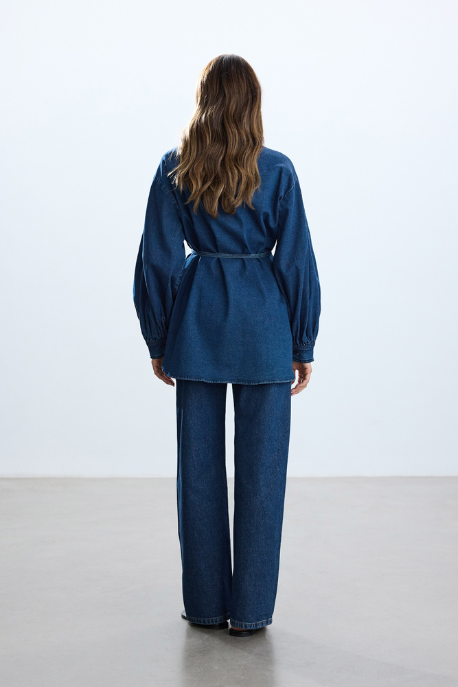 BE BLUE - VINTAGE DENİM GÖMLEK