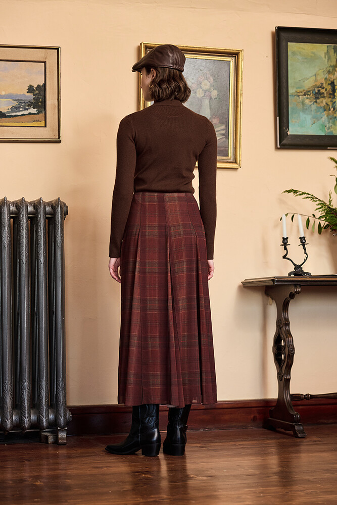 BE BLUE - EKOSE ŞİFON ETEK