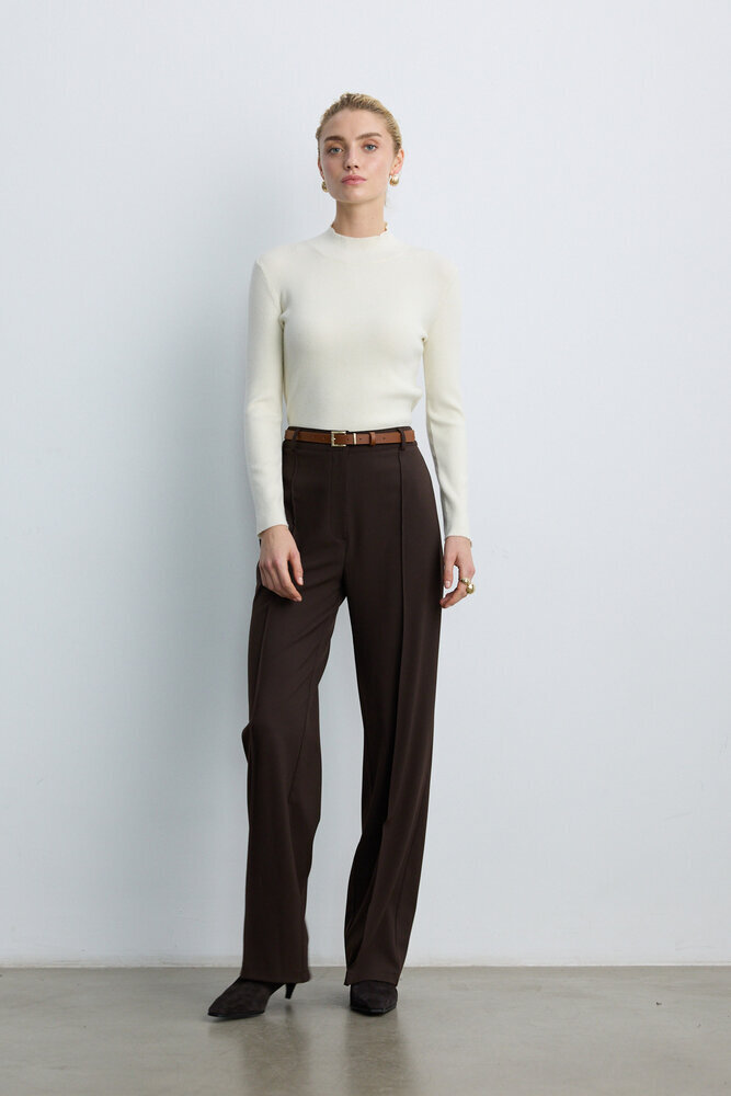 BE BLUE - EKRU BALIKÇI TRİKO KAZAK