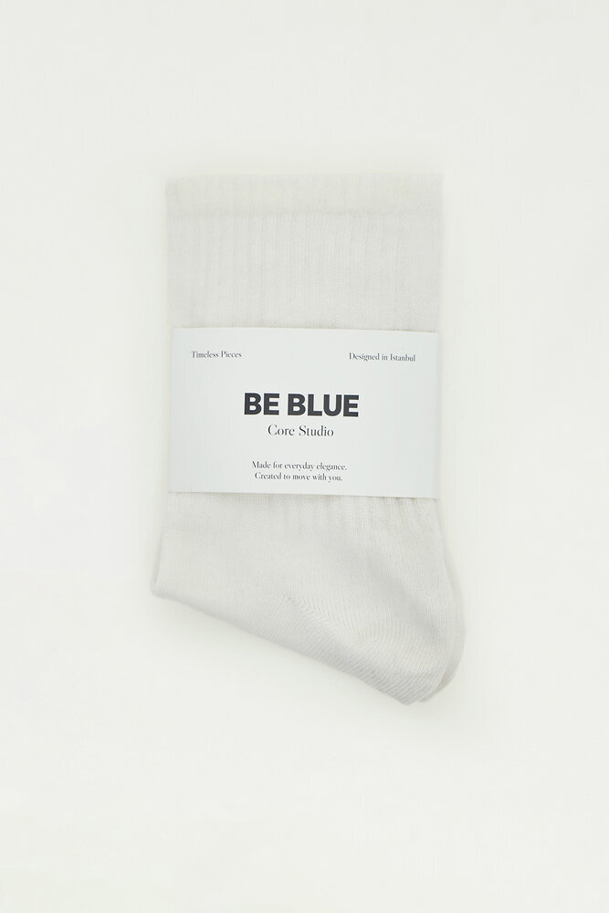 BE BLUE - EKRU ÇORAP