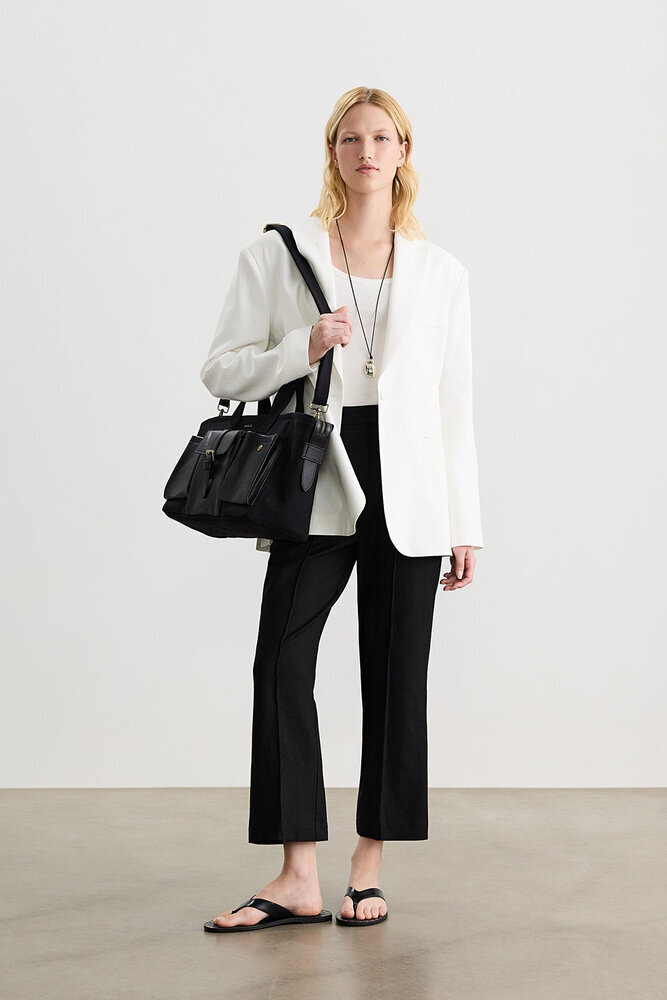 BE BLUE - EKRU DOKULU BLAZER