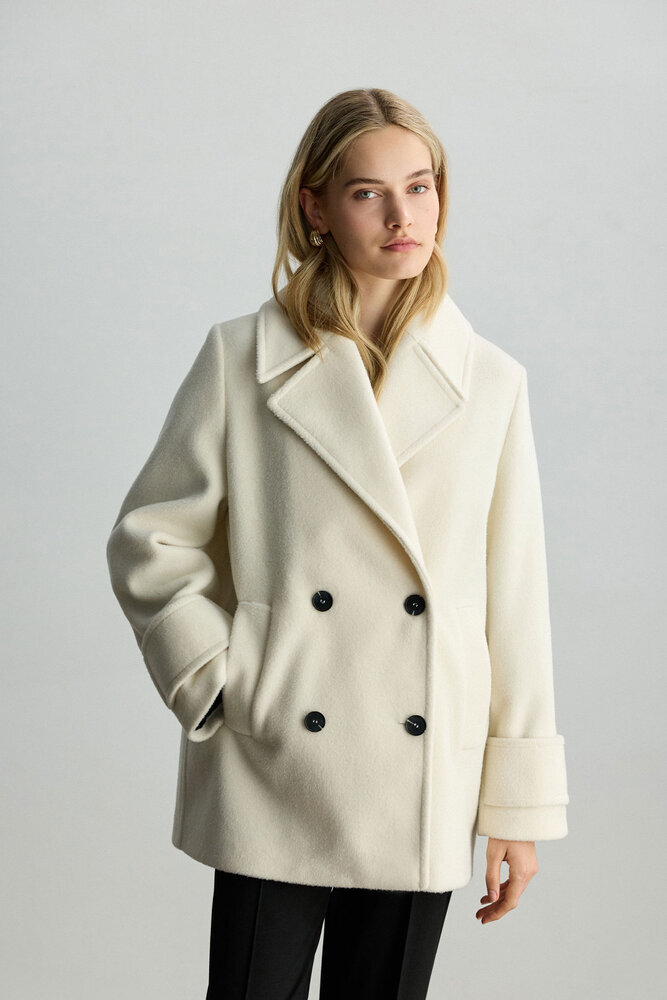 BE BLUE - EKRU KRUVAZE KABAN