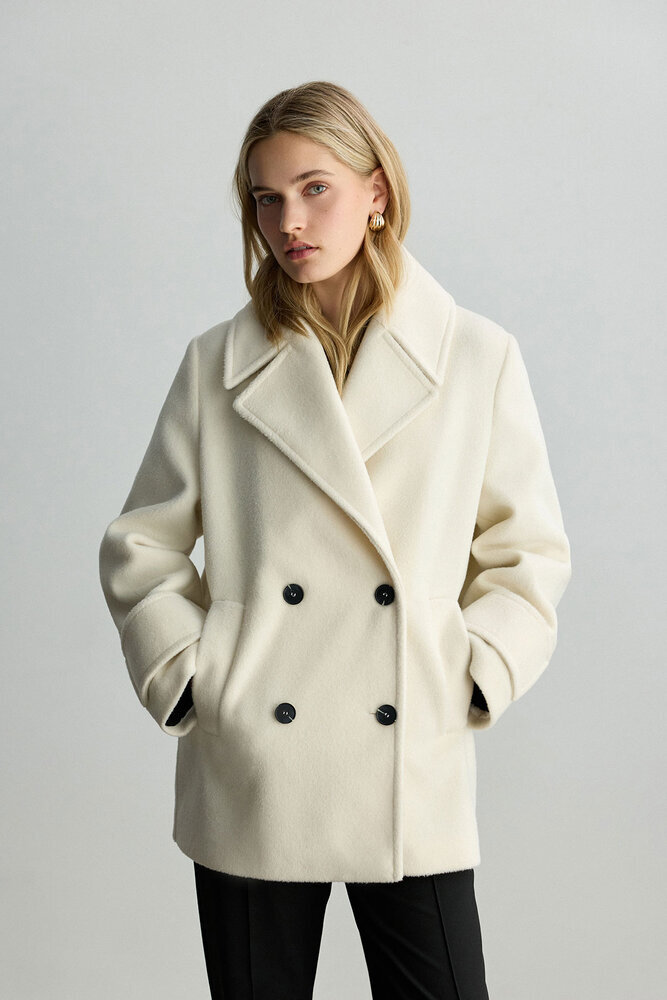 BE BLUE - EKRU KRUVAZE KABAN