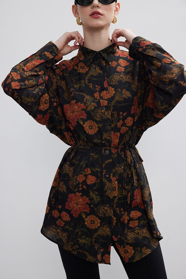 FLORAL DESEN VINTAGE GÖMLEK · 6