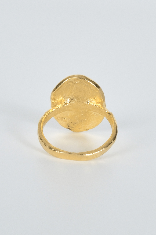 BE BLUE - GOLD YILAN FİGÜRLÜ YÜZÜK