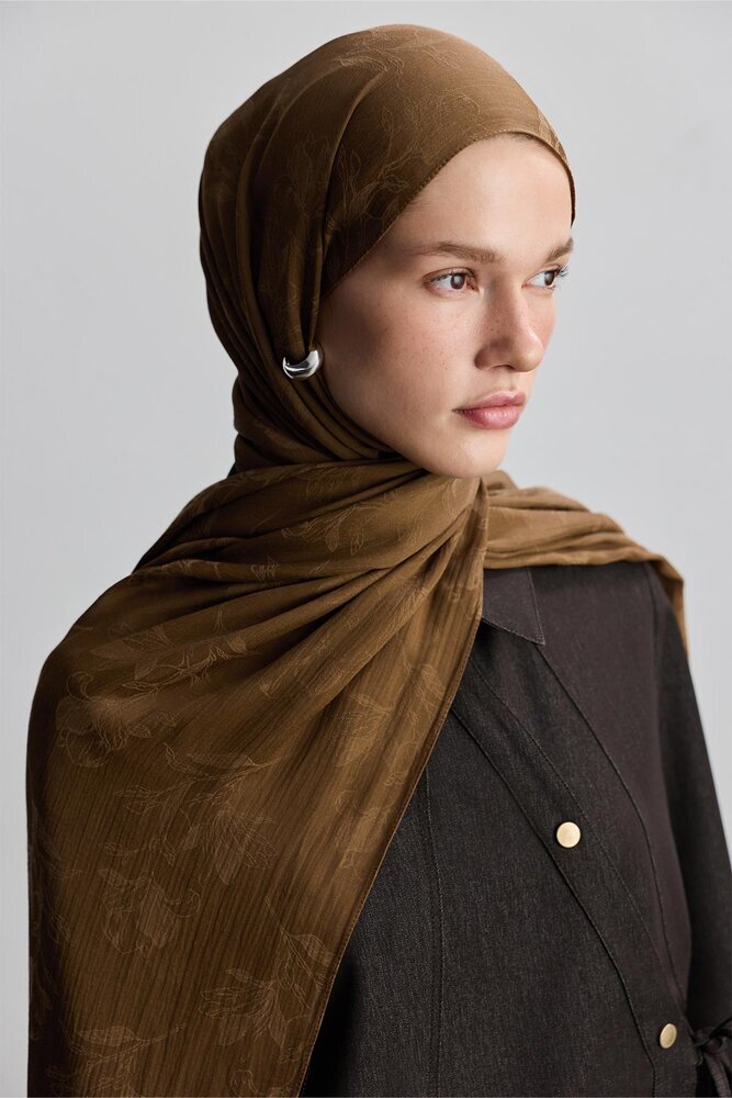 BE BLUE - HARDAL MAGNOLIA MAT JAKARLI ŞAL