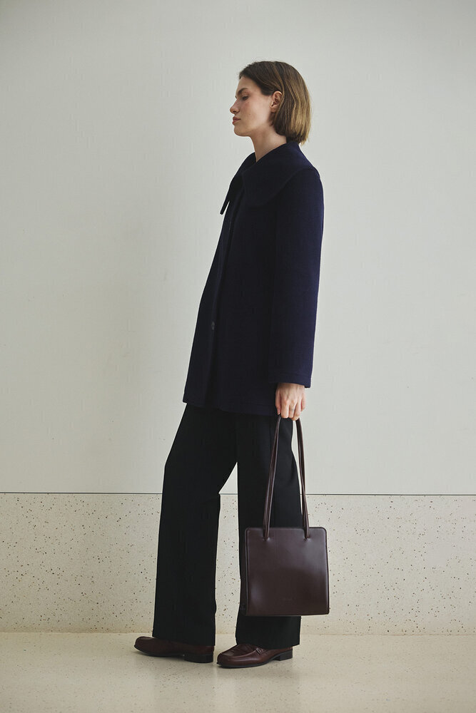 BE BLUE - KAHVE KARE ÇANTA