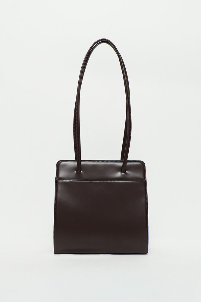 BE BLUE - KAHVE KARE ÇANTA