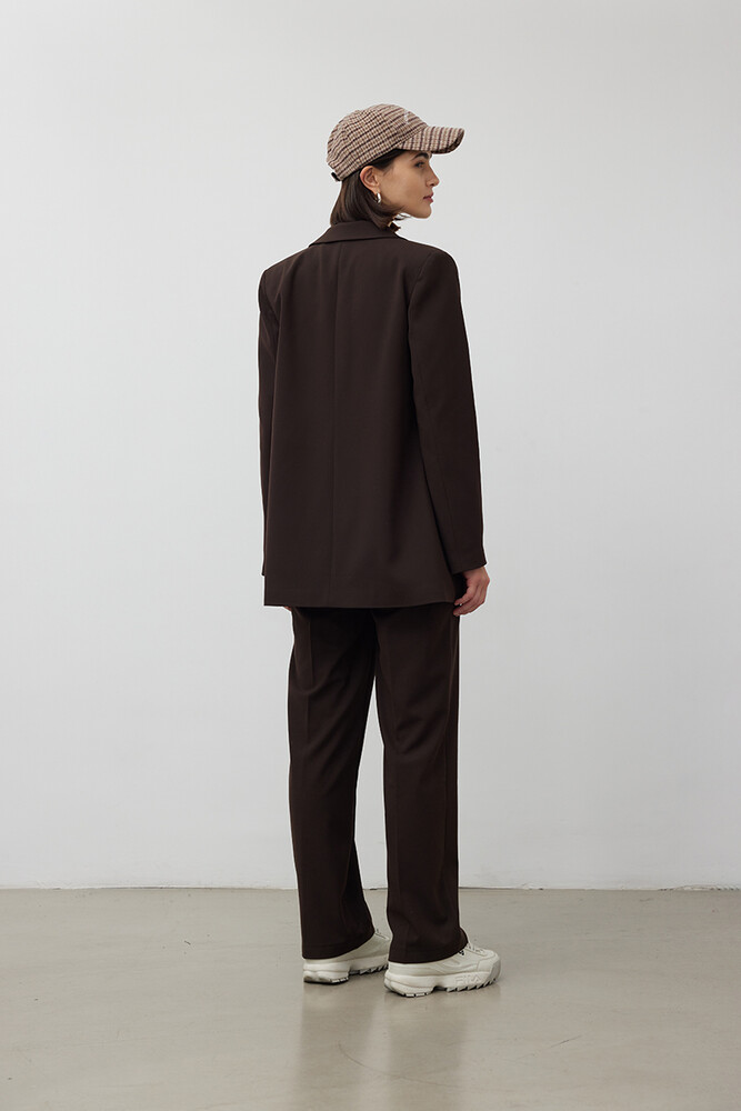 BE BLUE - KAHVERENGİ KLASİK BLAZER