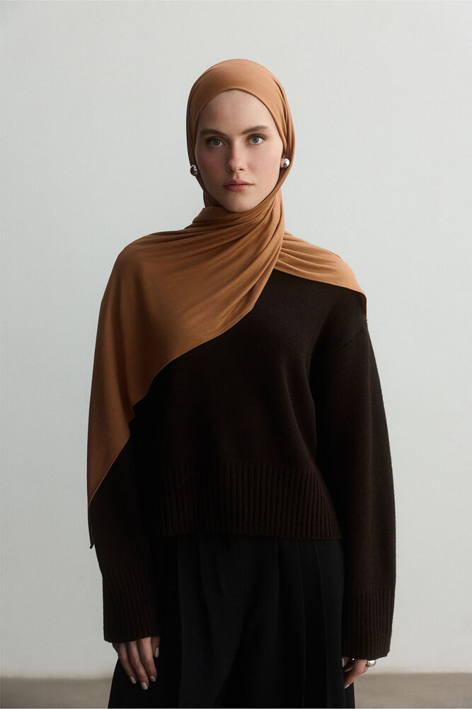 BE BLUE - KARAMEL BAMBU PENYE ŞAL (1)