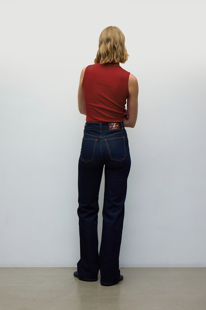 BE BLUE - KIRMIZI FİTİLLİ ÜST