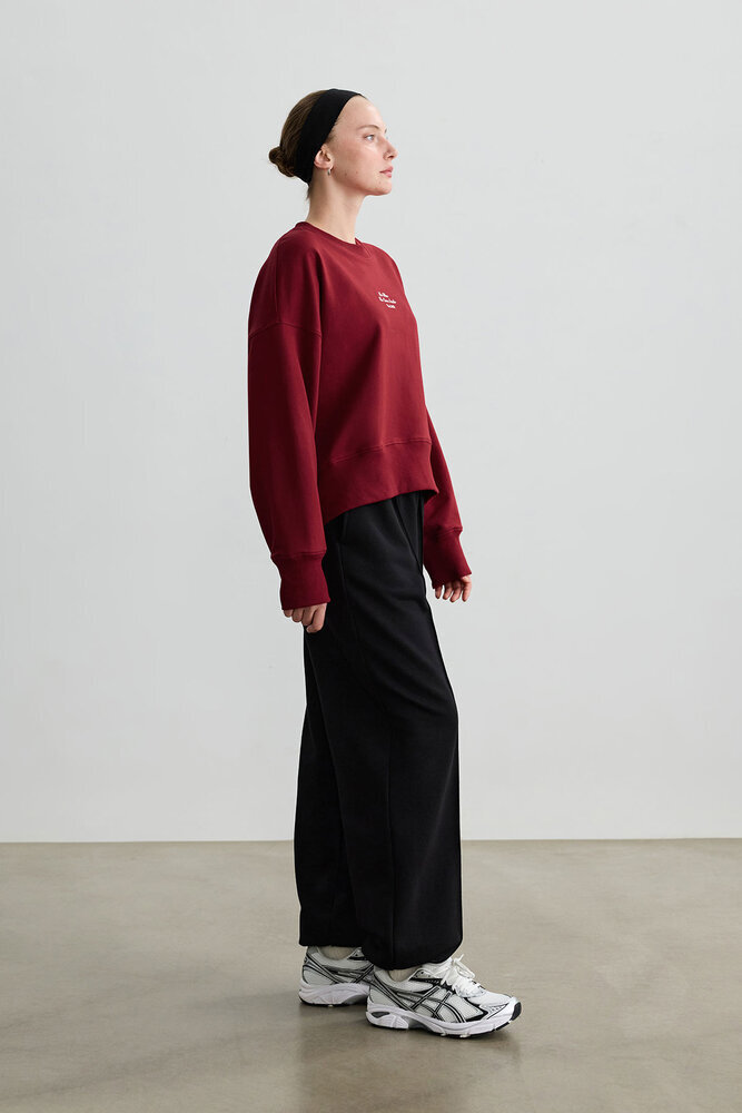 KIRMIZI OVERSIZE BOXY SWEATSHIRT - Thumbnail
