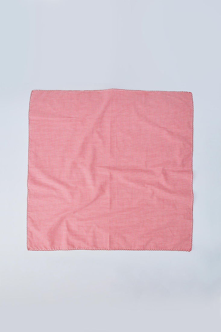 KIRMIZI NAKIŞLI PÖTİKARE BANDANA