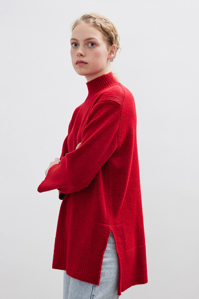 BE BLUE - KIRMIZI SOFT KAZAK