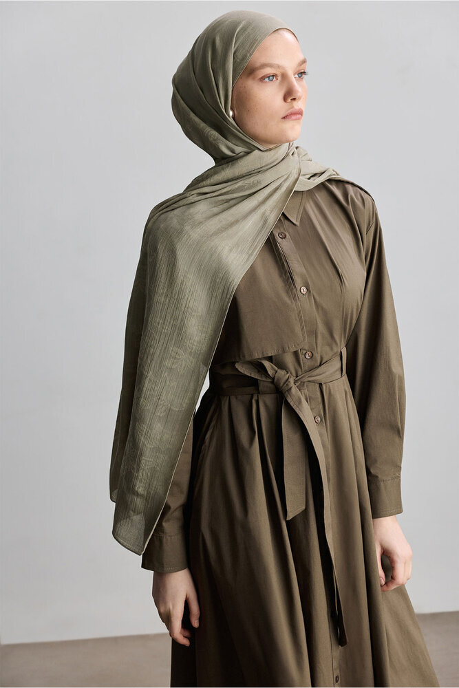 BE BLUE - KOYU TAŞ ROSE MAT JAKARLI ŞAL